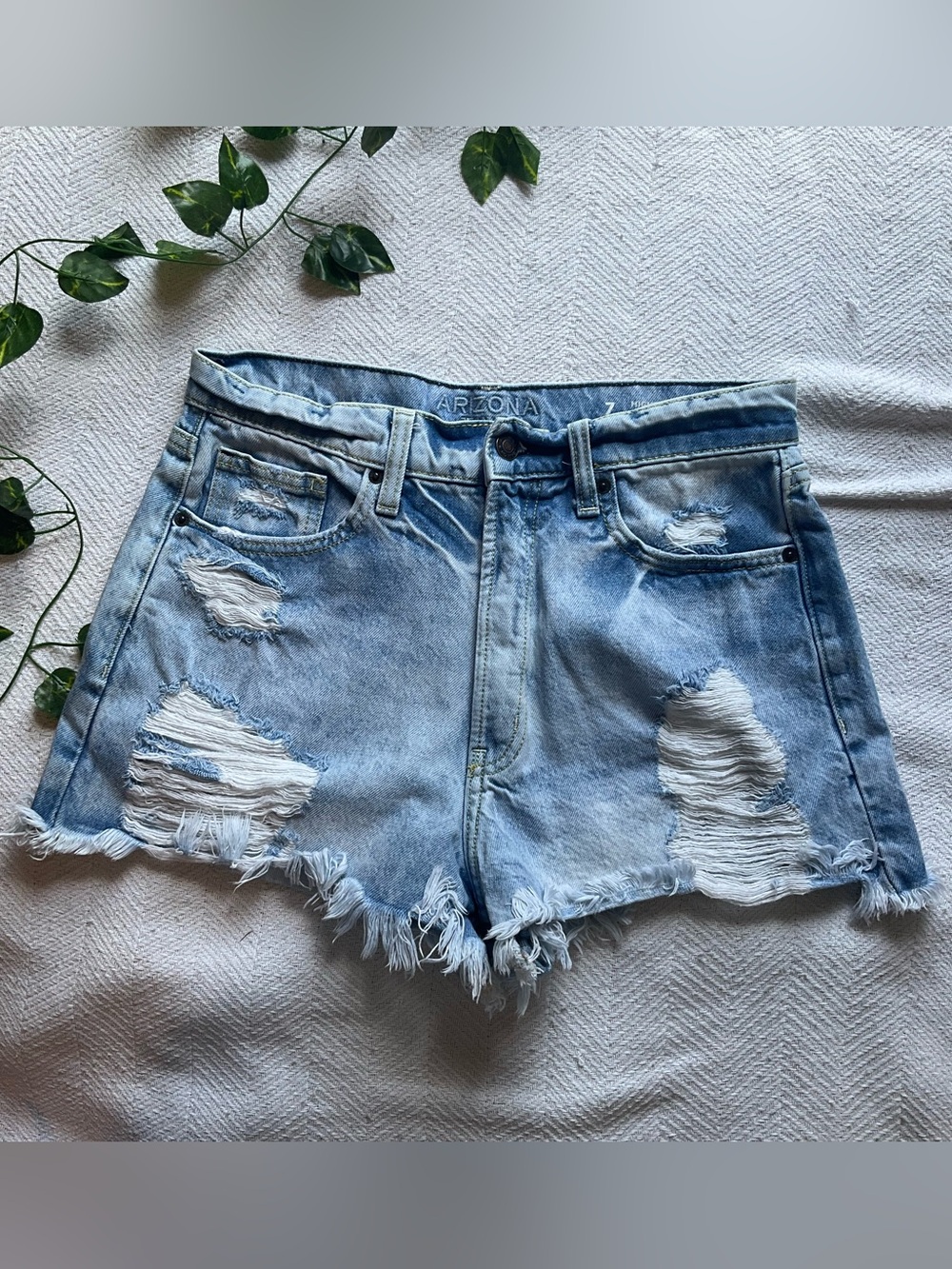 Arizona Jean Co. Distressed Shorts | “Highest-Rise” | Size 7